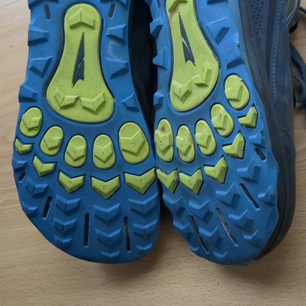 Altra Lone Peak 5 Gray Blue Size 12 Wide - Picture 7 of 9